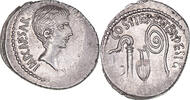 Denarius Octavian, Central Italy, Silver -