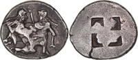 Stater Coin, Islands off Thrace, Thasos, Silver -