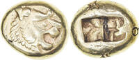 1/3 Stater Lydia, Alyattes I, Sardis, Electrum -