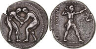 Stater Coin, Pamphylia, Aspendos, Silver, Pozzi:2785 -