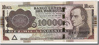 Paraguay 10 000 Guaranies Banknote -