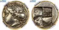 Hekte Ionia, Phokaia, Electrum, NGC, Bodenstedt:102 -