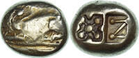 1/3 Stater Coin, Ionia, Miletos, Electrum -