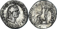 Denarius Coin, Vitellius, Rome, Silver, RIC:I-90 -