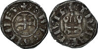 Greece Denier Tournois Coin, Guillaume de la Roche (?), Thebes -
