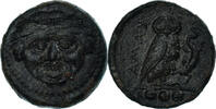 Tetras Coin, Sicily, Kamarina, Bronze, HGC:2-547 -