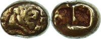 1/6 Stater Lydia, Alyattes I, Sardis, Electrum, NGC -