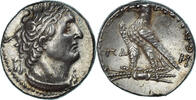 Tetradrachm Coin, Egypt, Ptolemy VI, Cyprus, Silver -