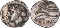 Drachm Paphlagonia, Sinop, Silver, NGC, AU(55-58) -