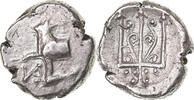 Hemidrachm Coin, Thrace, Byzantium, Silver -