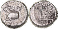 Hemidrachm Coin, Thrace, Byzantium, Silver -
