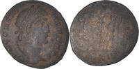 Follis Coin, Constans, Kyzikos, Bronze -