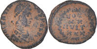 Follis Coin, Gratian, Bronze -