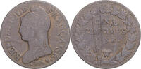 France 5 Centimes Coin, Dupré, Lille, Copper, Gadoury:126a -