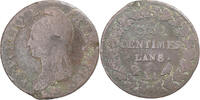 France 5 Centimes Coin, Dupré, Metz, Copper, Gadoury:126a -