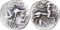 Denier Coin, Aulerci Cenomani, Le Mans, Silver -