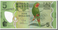 Fiji 5 Dollars Banknote, KM:115 -