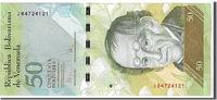 Venezuela 50 Bolivares Banknote -