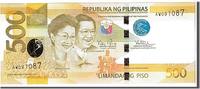 Philippines 500 Piso Banknote, KM:210a -