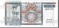 Burundi 1000 Francs Banknote -