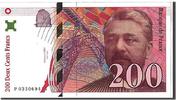 France 200 Francs Banknote, 200 F 1995-1999 ''Eiffel'' -