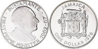 Jamaica Dollar Coin, Elizabeth II, Franklin Mint -