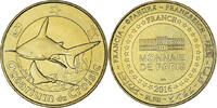 France betaalpenning Touristic token, 44 LE CROISIC Océarium N°6, Requin et raie -