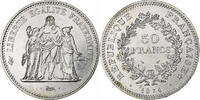 France 50 Francs Hercule, Avers 20 francs, Silver, Gadoury:882a -