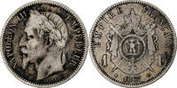 France Franc Napoleon III, Napoléon III, Strasbourg, Silver -