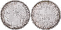 France 5 Francs Coin, Cérès, Paris, Silver, KM:818.1 -