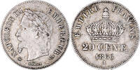 France 20 Centimes Coin, Napoleon III, Napoléon III, Paris -
