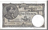 Belgium 5 Francs Banknote, KM:93 -