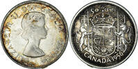Canada 50 Cents Coin, Elizabeth II, Royal Canadian Mint, Ottawa -