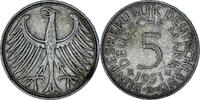 GERMANY - FEDERAL REPUBLIC 5 Mark Coin, Karlsruhe, Silver -