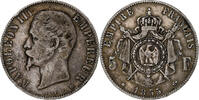 France 5 Francs Coin, Napoleon III, Napoléon III, Strasbourg -