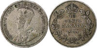 Canada 10 Cents George V, Royal Canadian Mint, Silver, KM:23a -