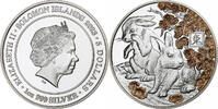 Solomon Islands 5 Dollars Posthumous-Year of the Rabbit, 1 Oz, Proof -