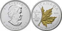 Canada 5 dollars, 1 oz Feuille d'érable et Inukshuk, Royal Canadian -