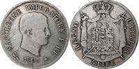 ITALIAN STATES 5 Lire Bologne, Silver -