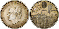 Spain 2000 Pesetas Juan Carlos I, Madrid, Silver, KM:937 -