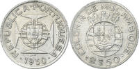 Mozambique 2-1/2 Escudos Silver, KM:68 -