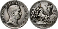 Italy Lira Coin, Vittorio Emanuele III, Rome, Silver, KM:57 -