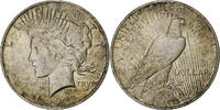 United States Dollar Peace Dollar, U.S. Mint, Silver, KM:150 -
