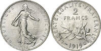 France 2 Francs Semeuse, Paris, Silver, KM:845.1, Gadoury:532 -