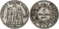 France 5 Francs Hercule, Bordeaux, Silver, Gadoury:745a -