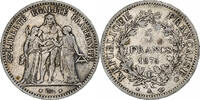 France 5 Francs Hercule, Paris, Silver, Gadoury:745a -