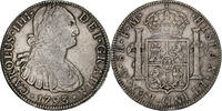 Mexico 8 Reales Charles IV, Mexico City, Silver, KM:109 -