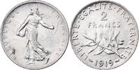 France 2 Francs Semeuse, Paris, Silver, Gadoury:532, KM:845.1 -