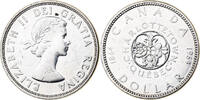 Canada Dollar Coin, Elizabeth II, Royal Canadian Mint, Ottawa -