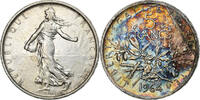 France 5 Francs Semeuse, Paris, Silver, KM:926, Gadoury:770 -